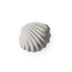 The Clam Shell skulptur 13 cm, Limestone