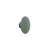 The Dots klädkrok dusty green, Ø6,5 cm
