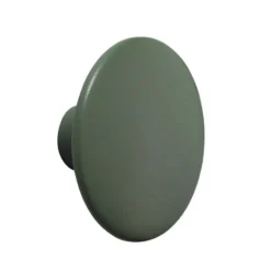The Dots klädkrok dusty green, Ø13 cm