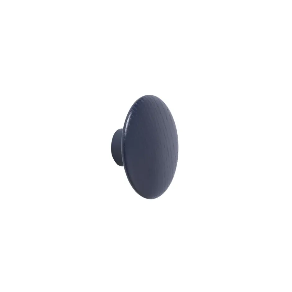 The Dots klädkrok midnight blue, Ø6,5 cm