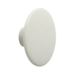 The Dots klädkrok off white, Ø13 cm
