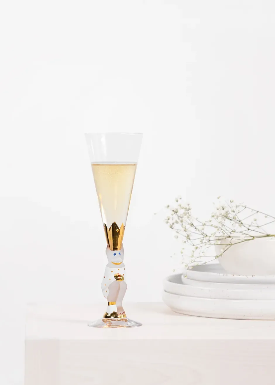 The Sparkling Devil champagneglas 19 cl, Vit