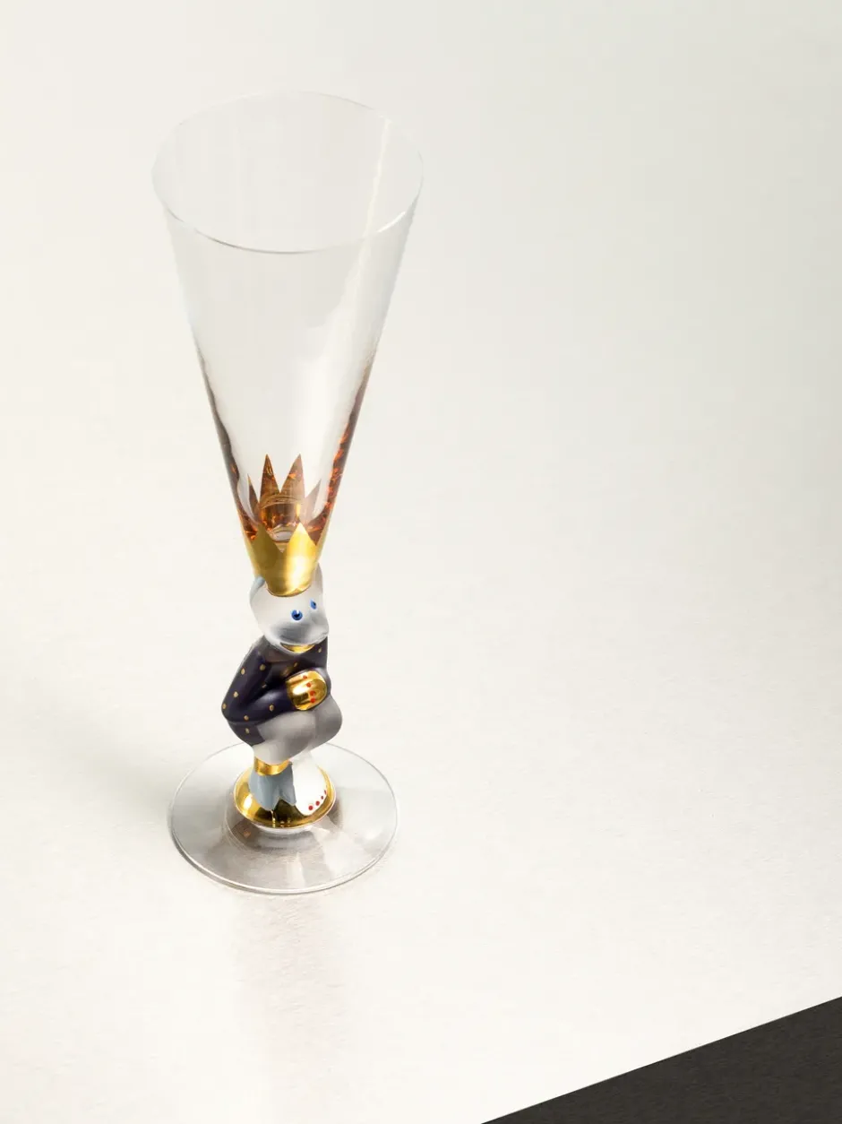 The Sparkling Devil champagneglas 19 cl, Lila