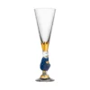 The Sparkling Devil champagneglas 19 cl, Blå