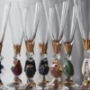 The Sparkling Devil champagneglas 19 cl, Guld