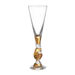 The Sparkling Devil champagneglas 19 cl, Guld