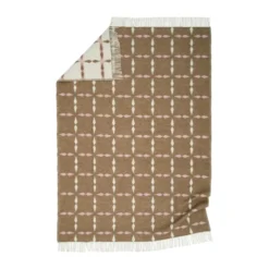Tile pläd 130x180 cm, Rosa