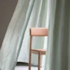 Timb stol med dyna, Tan/ Ultra Leather - Camel