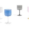 Tint vinglas 25 cl 2-pack, Blå-klar