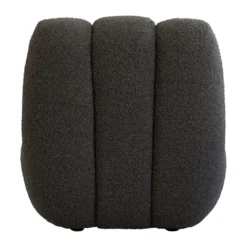 Toe loungefåtölj bouclé, Deep taupe