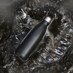 To Go stålflaska 50 cl, svart