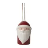 Tomte julgranshänge, Röd-vit
