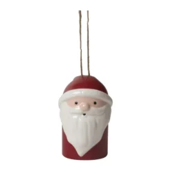 Tomte julgranshänge, Röd-vit