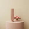 Toppu serveringsfat Ø20 cm, Caramel-rose