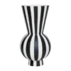 Toppu vas Ø14,5 cm, Black-white