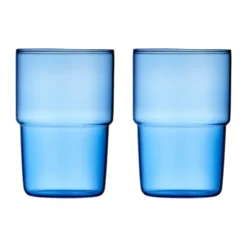 Torino dricksglas 40 cl 2-pack, Blue
