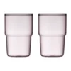 Torino dricksglas 40 cl 2-pack, Pink