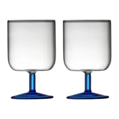 Torino vinglas 30 cl 2-pack, Clear-blue