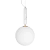 Torrano pendel 30 cm, Vit