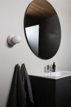 Torrano vägglampa/plafond 13 cm, Vit