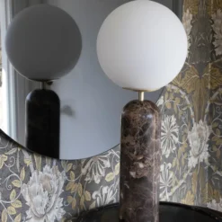 Torrano bordslampa, Brun