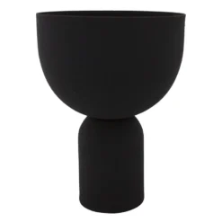 Torus kruka Ø17 cm, Black-black