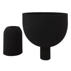 Torus kruka Ø17 cm, Black-black