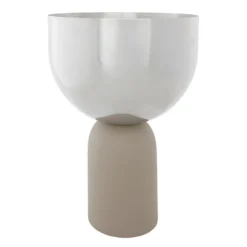 Torus kruka Ø22 cm, Silver-taupe