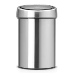 Touch Bin soptunna 3 liter vägghängd, matt steel