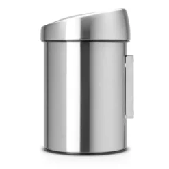 Touch Bin soptunna 3 liter vägghängd, matt steel