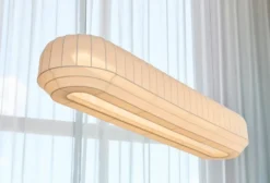 Tradition pendel linear 120 cm, White
