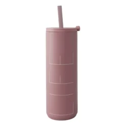 Travel Life termosflaska med sugrör 50 cl, Ash rose