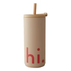 Travel Life termosflaska med sugrör 50 cl, Hi-beige