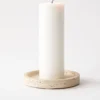 Travertine fat, Ø15 cm