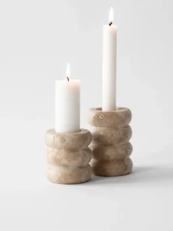 Travertine ljusstake, Large 10,5 m
