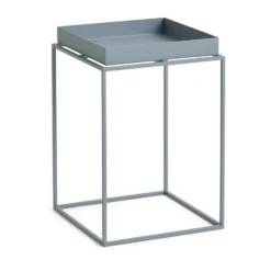 Tray Table medium brickbord, Pigeon blue, 30x30x44 cm