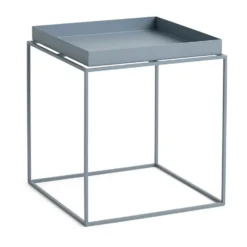 Tray Table medium brickbord, Pigeon blue, 40x40x44 cm