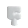 Tribal vas Big 45 cm, Bone white