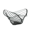 Trinity hög fruktkorg 33 cm, Svart