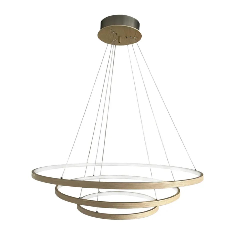 Trione taklampa Ø80 cm, Natur