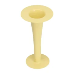 Trumpet 2-i-1 vas och ljusstake 24 cm, Yellow