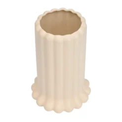 Tubular vas large 24 cm, Beige