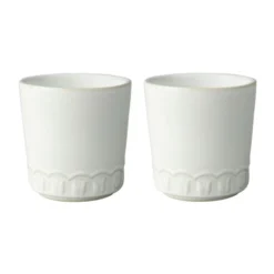 Tulipa kopp 20 cl 2-pack, White