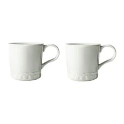 Tulipa mugg 40 cl 2-pack, White
