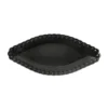Tulipa ovalt fat 20x45 cm, Almost black