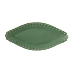 Tulipa ovalt fat 20x45 cm, Verona green