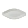 Tulipa ovalt fat 20x45 cm, White