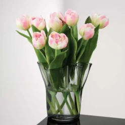 Tulip vas 20 cm, Smoke