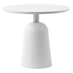 Turn justerbart bord Ø55 cm, Varmgrå