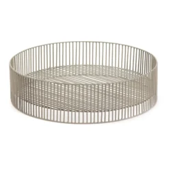 Turn korg låg Ø40 cm, Grey